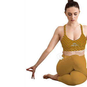 Conjunto de Yoga de Alto Rendimiento, Conjunto de Fitness Moldeador del Cuerpo, Leggings y Top Elásticos Suaves, Nuevo Conjunto de Yoga para Mujer - Product Image 4