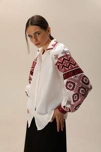 Blusa Boho para Mujer, Primavera/Verano/Invierno 2019, Estilo Húngaro, Bordado Manual Rumano, Popelina, Estilo Vintage Sencillo - Product Image 4