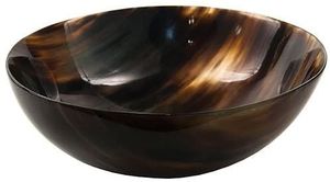 Tazón de cuerno pulido de alta calidad hecho a mano de alta calidad, utensilios de cocina para servir sopa, fideos, elegante tazón de cuerno - Product Image 5