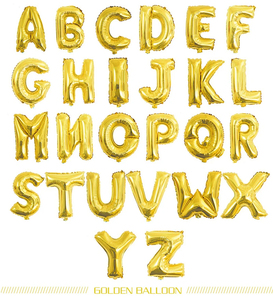 Wholesale 16 Inch Alphabet Letter Aluminum Foil Helium Balloon Birthday Party Wedding Baby Shower Mother's Day Easter Decoration - Product Image 5