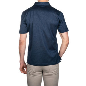 Nueva Camiseta Personalizada con Logotipo Personalizado para Hombre, de Algodón Sólido, Transpirable, de Alta Calidad, Servicio OEM de Golf - Product Image 3
