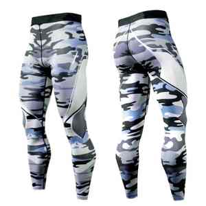 Mallas anticontracción de secado rápido para hombre, mallas de Yoga con cintura elástica de calidad, sublimación suave personalizada - Product Image 6