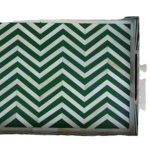 Plateau de service naturel de rêve, style bédouin, avec un savoir-faire arabe intemporel, taille et couleur personnalisées pour les occasions du Ramadan et de Diwali - Product Image 1