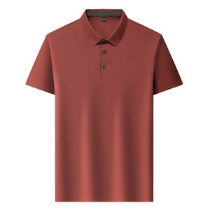 เสื้อโปโลคลาสสิกสำหรับผู้ชาย ผ้าฝ้ายสวมใส่สบาย เหมาะสำหรับใส่ในชีวิตประจำวัน เสื้อเชิ้ตสำหรับผู้ชาย - Product Image 3
