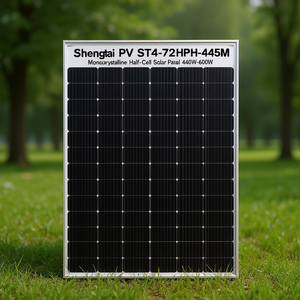 แผงโซลาร์เซลล์แบบโมโนคริสตัลไลน์ฮาล์ฟเซลล์ Shengtai PV ST4-72HPH-445M กำลังไฟ 440W-600W - Product Image 3