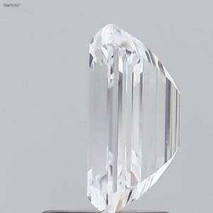 1.56ct Emerald Cut Lab-Grown Diamond IGI Certified E Color VS1 Clarity Lab-Stone - Product Image 3