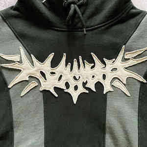 Sweat à capuche pour hommes XL Acid Washed Distressed Pulpover Winter Solid Pattern Print Soft Fleece Material Low quantité minimale de commande Wholesale Supply - Product Image 4