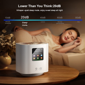<span class=keywords><strong>Purificateur</strong></span> <span class=keywords><strong>d</strong></span>'<span class=keywords><strong>air</strong></span> OEM intelligent, petit et compact, avec commande Wi-Fi, double ventilateur, fonctionnement silencieux, filtre 3 en 1 H12 H13 pour <span class=keywords><strong>petite</strong></span> pièce - Product Image 2