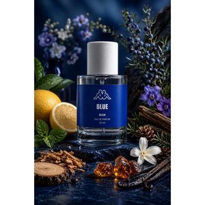 น้ำหอม EDP สำหรับผู้ชาย กลิ่นส้ม ติดทนนาน สีฟ้า ขนาด 55 มล. บรรจุในขวดแก้ว - Product Image 3