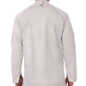 Uniforme unisexe de chef d'hôtel de cuisine à manches courtes, respirant et durable, uniforme de chef à séchage rapide à vendre - Product Image 3