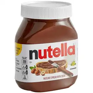 Nutella penyebaran grosir Hazelnut coklat, Topping sempurna untuk panekuk, wafel, roti bakar, dan more.26.5 oz (Pak 1)