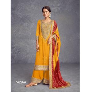 Vêtements pakistanais de mode traditionnelle pour femmes à la mode Salwar Kameez ensemble de costumes pour mariages et fêtes d'Inde - Product Image 1