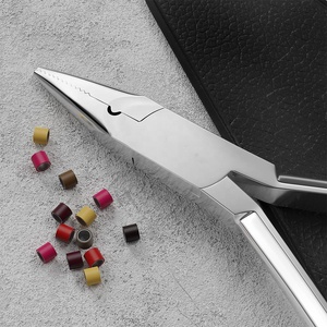 Kit d'outils professionnels pour extensions de cheveux à micro-anneaux GEMSTONE ENTERPRISES, pinces applicatrices réutilisables en acier inoxydable - Product Image 3
