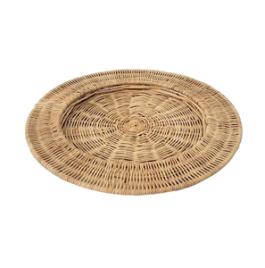 Mantel Individual de ratán, placa de cargador, artículo de Decoración de mesa rústica, platos de Material Natural, vajilla, placa de cargador ecológica - Product Image 5