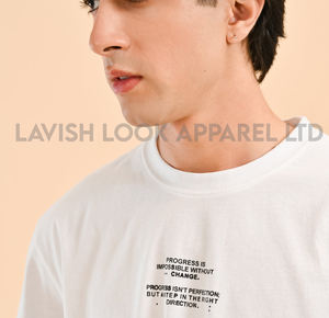 Camisetas de algodón 100% unisex, ropa de calle de manga corta, camiseta antiarrugas, cuello redondo, serigrafía personalizada, camisetas de hombre de 200 gramos - Product Image 5