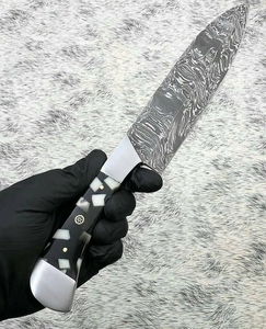 Juego de Cuchillos de 5 Piezas de Acero de Damasco Hecho a Mano, Servicio OEM/ODM Personalizado de Alta Calidad, Ambidiestro, 67 Capas, Duradero y Afilado - Product Image 2