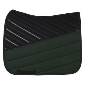 Selle anglaise en coton avec logo personnalisé, style matelassé respirant, doublure douce pour un ajustement stable, confort et protection du cheval - Product Image 1