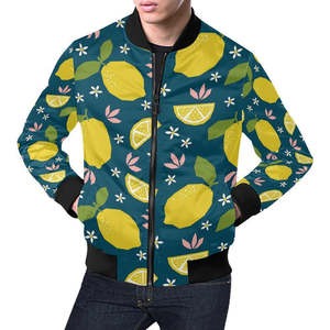 Customized Gradient Zipper Bomber <b>Jacket</b> Men Loose Casual Street Wear Canvas Winter Sublimation Printclub <b>Jacket</b> Autumn Style - Product Image 1