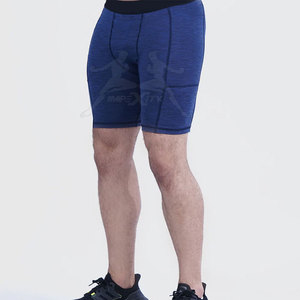 Diseña tus propios pantalones cortos de compresión de tamaño personalizado Venta caliente Pantalones cortos de compresión de secado rápido para adultos - Product Image 2