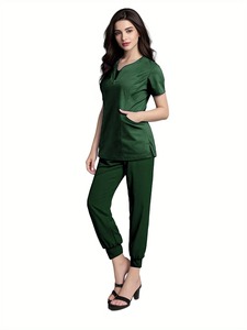 Uniformes de hospital de alta calidad, juegos de enfermería, uniforme médico para mujer, diseño moderno, uniformes médicos de Yoga, conjunto de uniformes de enfermería - Product Image 6