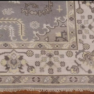 พรมถักมือดีไซน์ทันสมัยทำด้วยมือลายตุรกีและเปอร์เซียสีสันสดใสสวยงามปรับขนาดได้ - Product Image 1