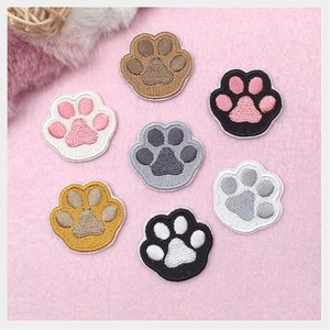 14PCS dễ thương <span class=keywords><strong>Paw</strong></span> in các bản vá lỗi cho quần áo sắt trên/may trên thêu đính các bản vá lỗi - Product Image 3