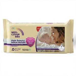 Toallitas Húmedas para Bebés MED-COVER, Suaves y Delicadas para el Cuidado de la Piel, Desechables, No Tejidas, para Piel Sensible, Marca Privada OEM - Product Image 1