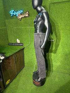 Pantalones de Jogger de corte relajado para hombre con tela ultrasuave, pantalones de hombre lavados con ácido, pantalones cómodos para hombre - Product Image 3