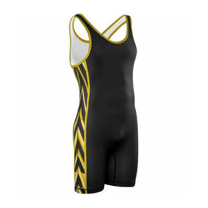 Nouvelle arrivée de maillots de lutte avec logo personnalisé maillots de lutte respirants de qualité supérieure fabriqués au Pakistan - Product Image 3