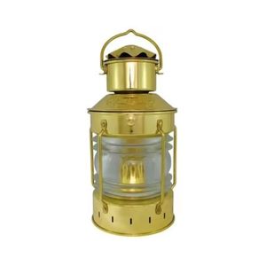 Linterna de latón puro con aspecto Vintage, linterna de estilo náutico de alta venta de calidad Premium, elegante para decoración de hogar y Hotel - Product Image 1