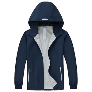 Chaqueta cortavientos para niños, ropa de abrigo ligera, chaqueta cortavientos para niños para la escuela, juegos al aire libre y uso diario - Product Image 1