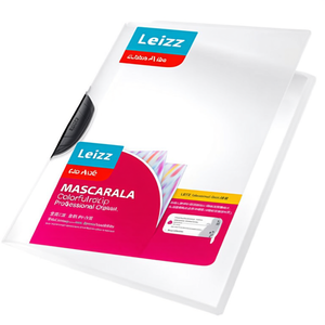 Leitz DIN A4 ColorClip Polypropylene <b>File</b> Folder with Black Translucent Back Cover Clip LEITZ Colorful Professional <b>Organizer</b> - Product Image 3