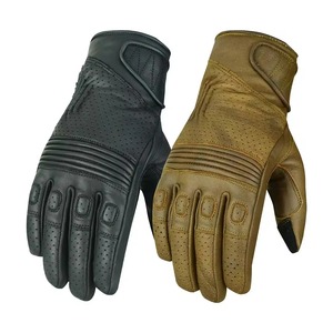 Guantes de moto de materiales personalizados para hombres y mujeres con su propio diseño de logotipo Guante de moto de carreras con rango bajo - Product Image 6