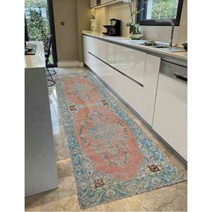 <b>Chenille</b> Turkish <b>Rug</b>: Medallion Antique Decor, Non-Slip Carpet,Nonwoven Thin <b>Rug</b> - Product Image 5