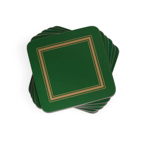 Ensemble de sous-verres en bois de Table haute imprimée décoration de Table de maison personnalisée napperons 10X10 cm personnalisation disponible - Product Image 5