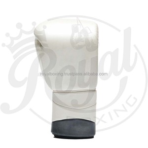 Guantes de combate ultraligeros de cuero PU de 8oz con logotipo personalizado, protección contra impactos de Gel de triple densidad para artes marciales de boxeo - Product Image 2
