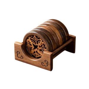 Wholesale <b>Wooden</b> <b>Coaster</b> for Drinks <b>Wooden</b> Beer Mats Custom <b>Wooden</b> <b>Coaster</b> With Standard Quality In Good Price - Product Image 4