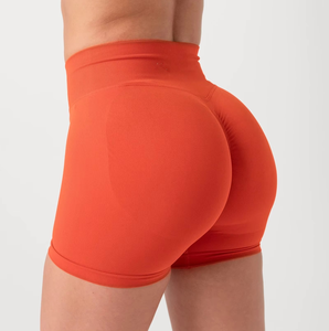 High Quality Seamless Butt Lift Yoga <b>Shorts</b> New Arrival Sports <b>Women</b> Gym <b>Biker</b> <b>Shorts</b> High Elastic Breathable <b>Shorts</b> - Product Image 3