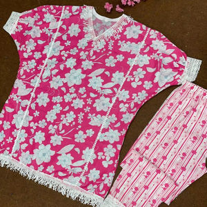 NEW DESIGNER PARTY WEAR HEAVY MASLIN BAGGY <b>TOP</b> - Product Image 1