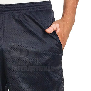 New Style Men Mesh Shorts Solid Color Shorts For <b>Sale</b> Running Mesh Shorts Made In Pakistan - Product Image 5