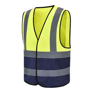 El mejor chaleco de seguridad de alta visibilidad Premium, chaleco de tamaño personalizado, seguridad reflectante, doble red, multifuncional, resistente - Product Image 1