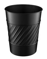Poubelle faite à la main Dernière conception en acier doux avec finition de lavage blanc en relief Nouvelles poubelles