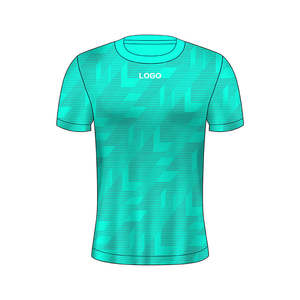 Fabricants pakistanais de t-shirts personnalisés 100% polyester, impression numérique par sublimation 3D, motif uni, style décontracté, tissu tricoté - Product Image 1