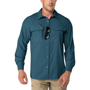 เสื้อตกปลาสำหรับผู้ชายเสื้อยุทธวิธีสำหรับล่าสัตว์ป้องกันแสงแดด - Product Image 2