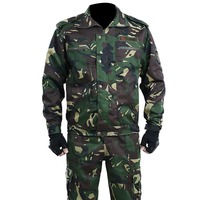 Setelan kamuflase, baju kamuflase lengan panjang, pakaian latihan taktis, baju kamuflase, nyaman, kualitas tinggi, baju luar ruangan