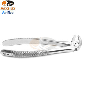 Pince d'extraction dentaire manuelle de haute qualité certifiée CE Instruments chirurgicaux en acier inoxydable conformes MOL Garantie de 5 ans - Product Image 3
