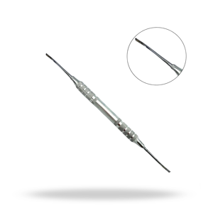 Elevador Dental Pequeño para Dientes Deciduos, Elevador Quirúrgico para Extracción de Dientes Primarios y Elevación de Raíces - Product Image 1