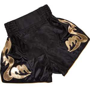 กางเกงขาสั้นมวยไทยสำหรับผู้ชายกางเกงขาสั้นต่อสู้แบบแพทช์ออกแบบได้ตามต้องการ - Product Image 4