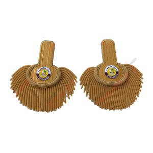 Épaulettes de Cérémonie en Coton 100% de Qualité Supérieure avec Franges et Pompons pour Hommes ROOT FIGHT GEAR – Toutes Saisons - Product Image 1