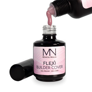 Multifonctionnel Builder & Cover UV LED Gel Polish - Made in EU - CPNP - Flexi Builder Cover-Recharge-50ml-Mystic Nails - Product Image 4